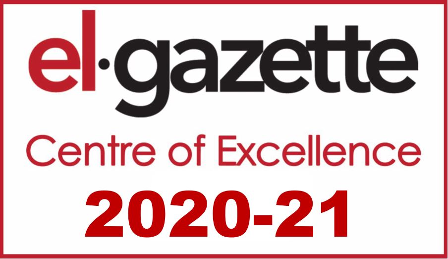 EL Gazette Centre of Excellence Logo 2020-2021