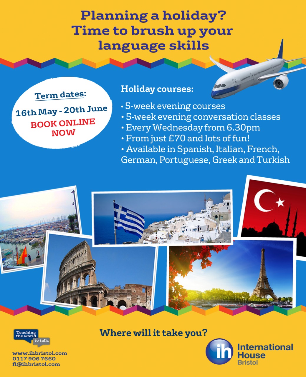 Holiday course available now