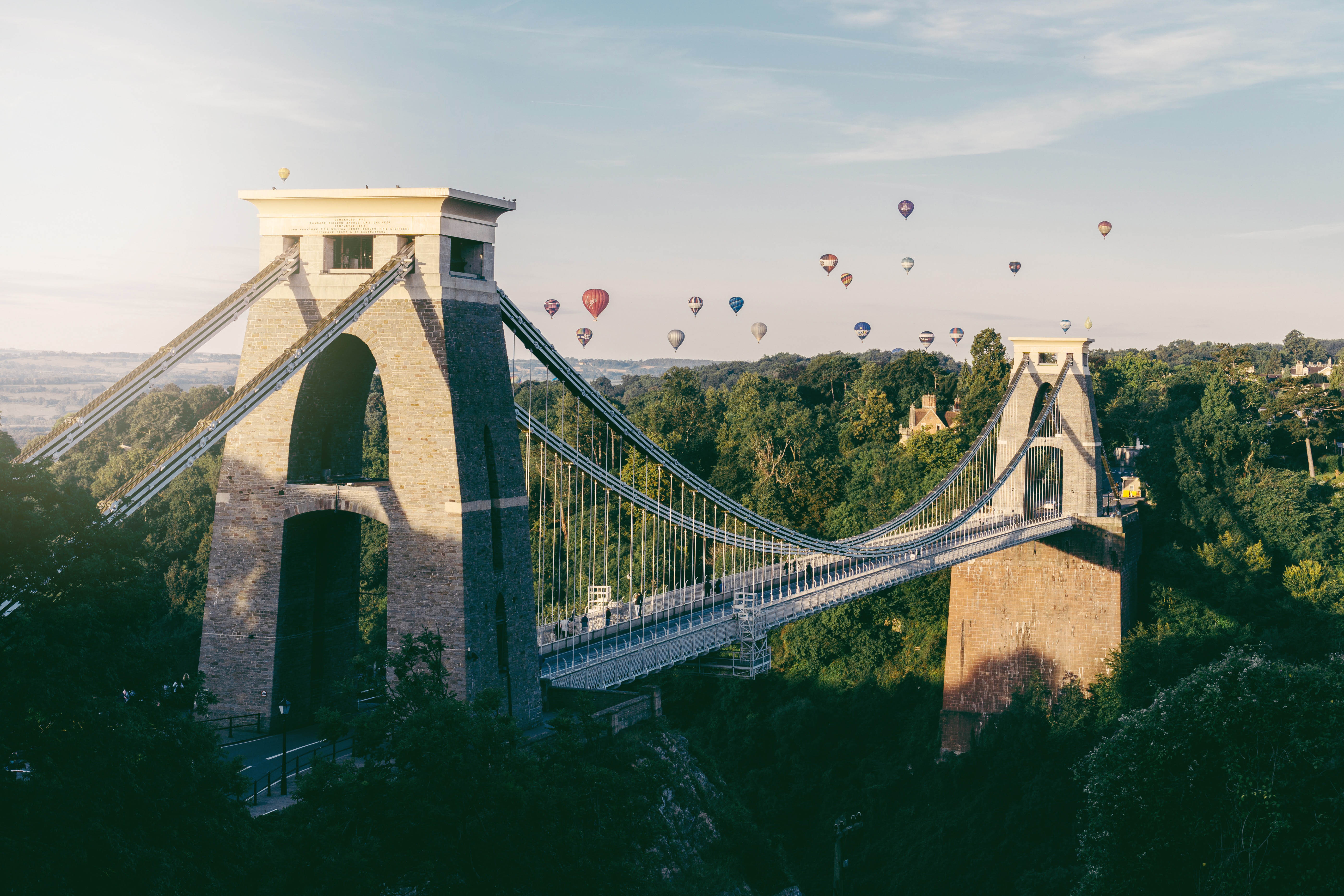 Clifton Suspension Bridge Balloons